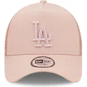kepure-islenkta-rozine-snapback-a-frame-tonal-mesh-los-angeles-dodgers-mlb-new-era