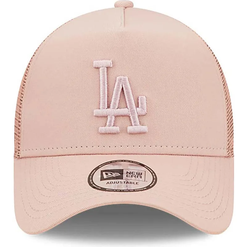 kepure-islenkta-rozine-snapback-a-frame-tonal-mesh-los-angeles-dodgers-mlb-new-era