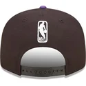kepure-plokscia-juoda-snapback-9fifty-team-patch-los-angeles-lakers-nba-new-era