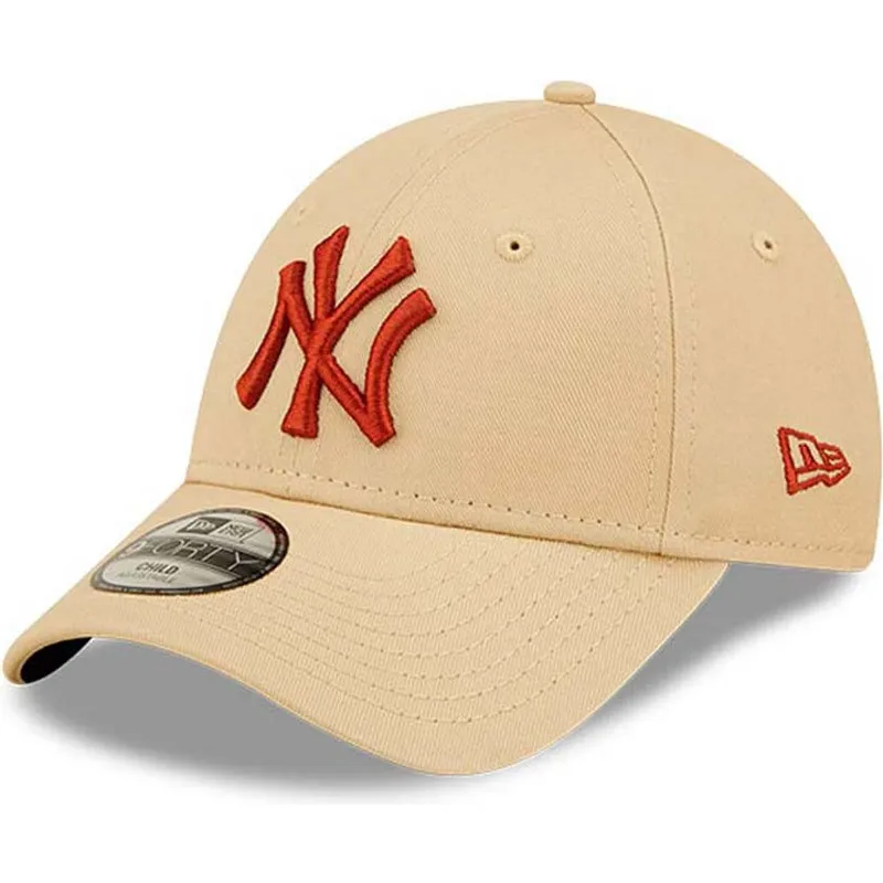 kepure-islenkta-smelio-reguliuojamas-vaikams-9forty-league-essential-new-york-yankees-mlb-new-era