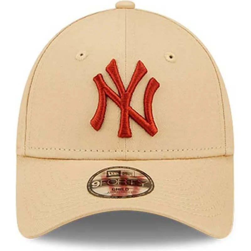 kepure-islenkta-smelio-reguliuojamas-vaikams-9forty-league-essential-new-york-yankees-mlb-new-era