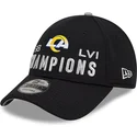 cap-islenkta-black-adjustable-strap-9forty-super-bowl-champions-lvi-2022-los-angeles-rams-nfl-new-era