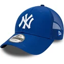 kepure-islenkta-melyna-reguliuojamas-9forty-home-field-new-york-yankees-mlb-new-era