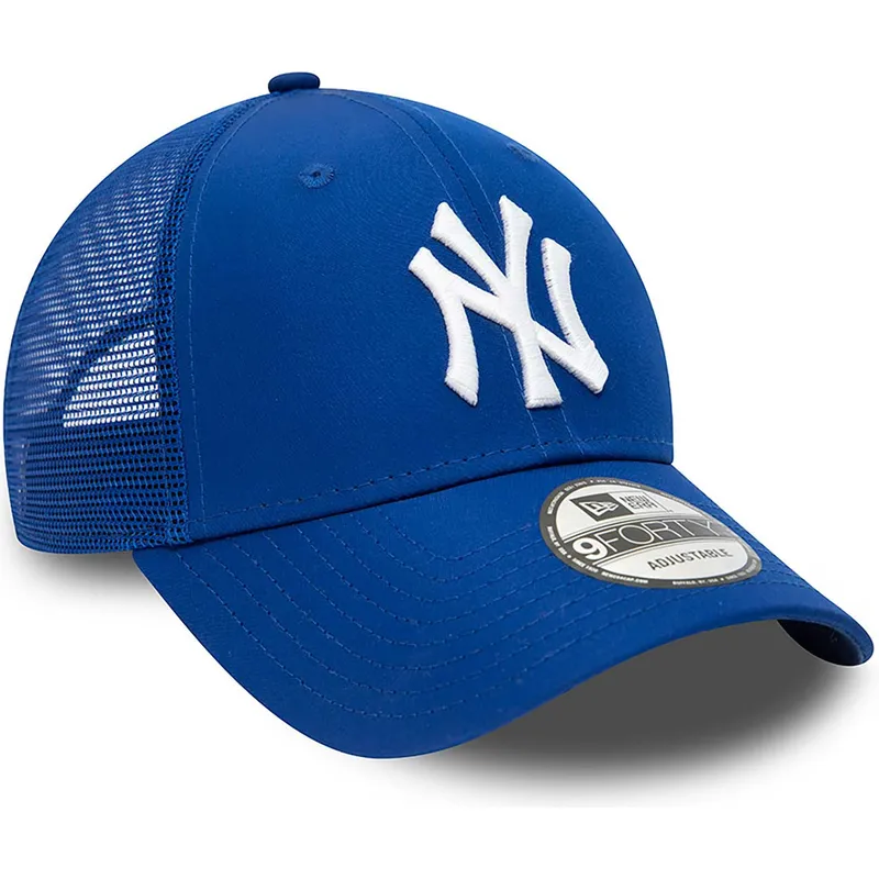 kepure-islenkta-melyna-reguliuojamas-9forty-home-field-new-york-yankees-mlb-new-era