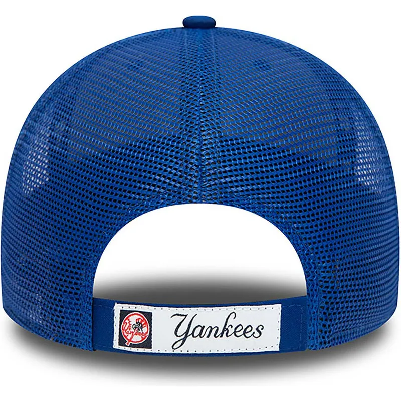 kepure-islenkta-melyna-reguliuojamas-9forty-home-field-new-york-yankees-mlb-new-era