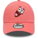 cap-islenkta-pink-adjustable-strap-vaikams-9forty-patricio-estrella-bob-esponja-new-era