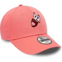 cap-islenkta-pink-adjustable-strap-vaikams-9forty-patricio-estrella-bob-esponja-new-era