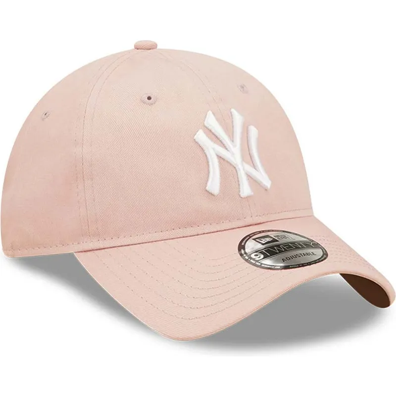 kepure-islenkta-rozine-reguliuojamas-9twenty-league-essential-new-york-yankees-mlb-new-era