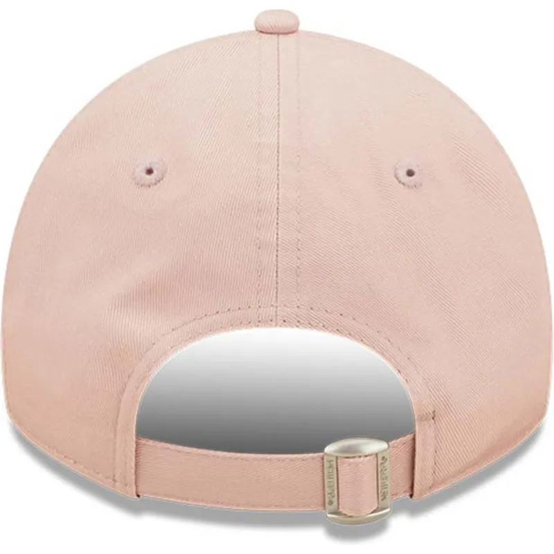 cap-islenkta-pink-adjustable-strap-9twenty-league-essential-new-york-yankees-mlb-new-era