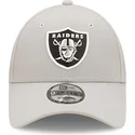 szara-zakrzywiona-czapka-regulowana-9forty-repreve-las-vegas-raiders-nfl-od-new-era