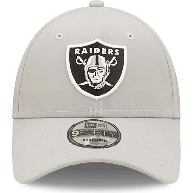kepure-islenkta-pilka-reguliuojamas-9forty-repreve-las-vegas-raiders-nfl-new-era