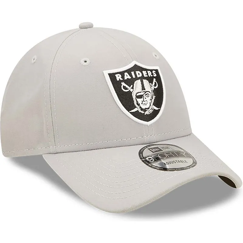 kepure-islenkta-pilka-reguliuojamas-9forty-repreve-las-vegas-raiders-nfl-new-era
