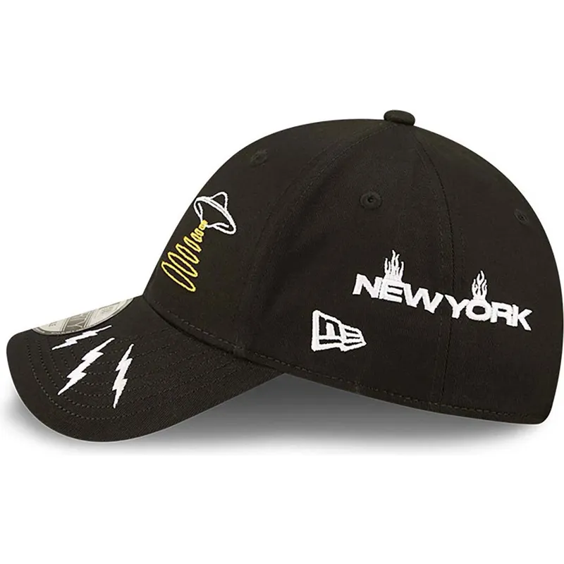 kepure-islenkta-juoda-reguliuojamas-new-york-9forty-graphic-new-era