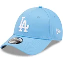 kepure-islenkta-melyna-reguliuojamas-9forty-league-essential-los-angeles-dodgers-mlb-new-era