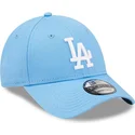 kepure-islenkta-melyna-reguliuojamas-9forty-league-essential-los-angeles-dodgers-mlb-new-era