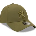 zielona-czapka-z-zakrzywionym-daszkiem-typu-snapback-z-zielonym-logo-9forty-repreve-new-york-yankees-mlb-od-new-era