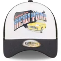 kepure-islenkta-tamsiai-melyna-snapback-new-york-a-frame-us-state-wordmark-new-era
