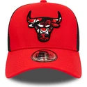 kepure-islenkta-raudona-snapback-a-frame-camo-infill-chicago-bulls-nba-new-era
