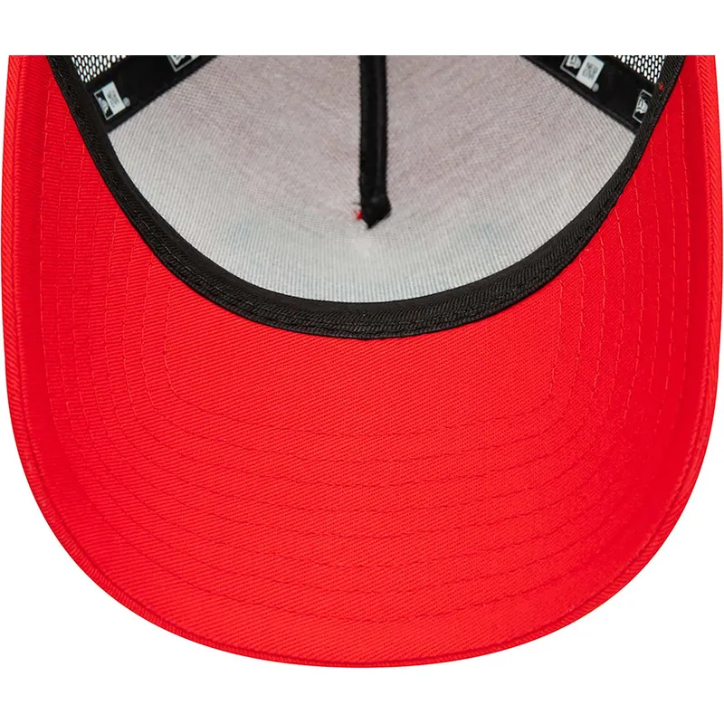 kepure-islenkta-raudona-snapback-a-frame-camo-infill-chicago-bulls-nba-new-era