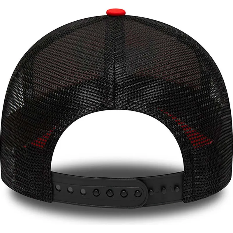 kepure-islenkta-raudona-snapback-a-frame-camo-infill-chicago-bulls-nba-new-era