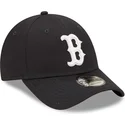 kepure-islenkta-tamsiai-melyna-reguliuojamas-9forty-league-essential-boston-red-sox-mlb-new-era