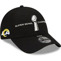 kepure-islenkta-juoda-snapback-9forty-parade-super-bowl-champions-lvi-2022-los-angeles-rams-nfl-new-era