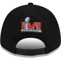 kepure-islenkta-juoda-snapback-9forty-parade-super-bowl-champions-lvi-2022-los-angeles-rams-nfl-new-era