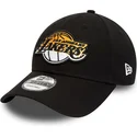 kepure-islenkta-juoda-reguliuojamas-9forty-gradient-infill-los-angeles-lakers-nba-new-era