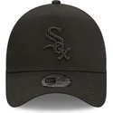 kepure-islenkta-juoda-snapback-a-frame-tonal-mesh-chicago-white-sox-mlb-new-era