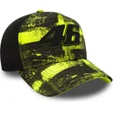 kepure-islenkta-geltona-snapback-valentino-rossi-vr46-9forty-all-over-print-valentino-rossi-vr46-motogp-new-era