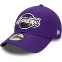 kepure-islenkta-violetine-reguliuojamas-9forty-print-infill-los-angeles-lakers-nba-new-era
