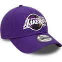 kepure-islenkta-violetine-reguliuojamas-9forty-print-infill-los-angeles-lakers-nba-new-era