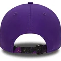 kepure-islenkta-violetine-reguliuojamas-9forty-print-infill-los-angeles-lakers-nba-new-era
