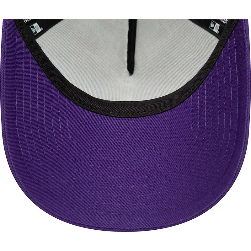 kepure-islenkta-violetine-snapback-a-frame-league-champions-los-angeles-lakers-nba-new-era