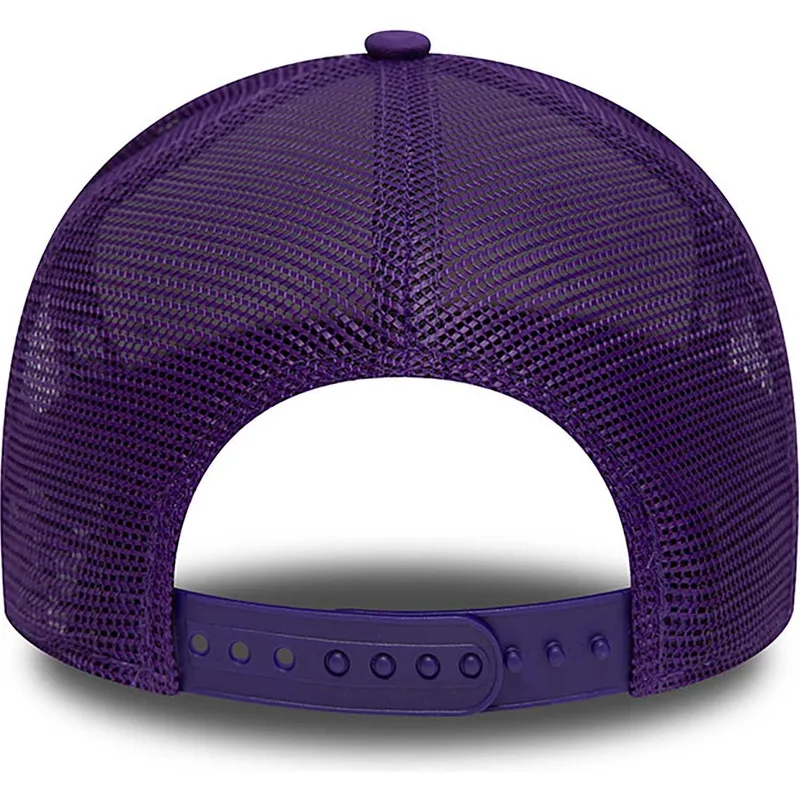 kepure-islenkta-violetine-snapback-a-frame-league-champions-los-angeles-lakers-nba-new-era
