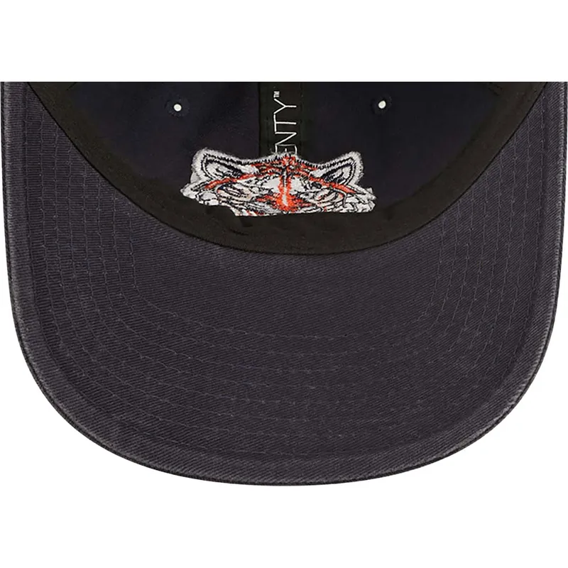 kepure-islenkta-tamsiai-melyna-reguliuojamas-9twenty-team-patch-detroit-tigers-mlb-new-era