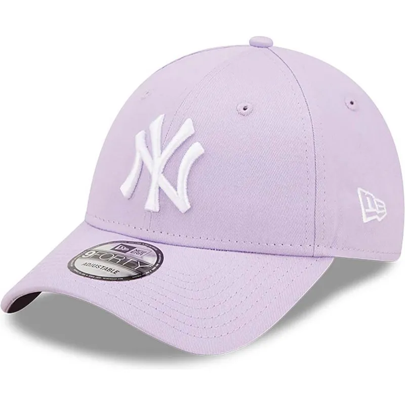 fioletowa-regulowana-czapka-z-zakrzywionym-daszkiem-9forty-league-essential-new-york-yankees-mlb-new-era