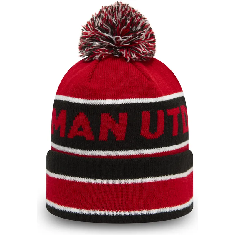 kepure-su-bumbulu-raudona-cuff-jake-manchester-united-football-club-premier-league-new-era