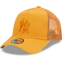 kepure-islenkta-oranzine-snapback-a-frame-tonal-mesh-new-york-yankees-mlb-new-era