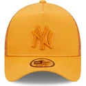 kepure-islenkta-oranzine-snapback-a-frame-tonal-mesh-new-york-yankees-mlb-new-era