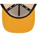 kepure-islenkta-oranzine-snapback-a-frame-tonal-mesh-new-york-yankees-mlb-new-era