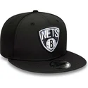 kepure-plokscia-juoda-snapback-9fifty-print-infill-brooklyn-nets-nba-new-era