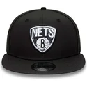 kepure-plokscia-juoda-snapback-9fifty-print-infill-brooklyn-nets-nba-new-era