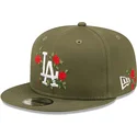 cap-plokscia-green-snapback-9fifty-flower-los-angeles-dodgers-mlb-new-era