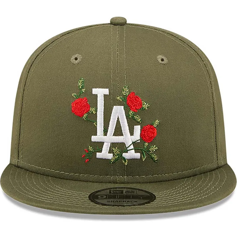 cap-plokscia-green-snapback-9fifty-flower-los-angeles-dodgers-mlb-new-era