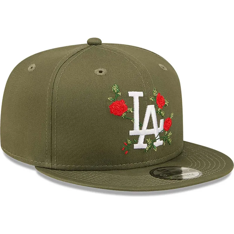 cap-plokscia-green-snapback-9fifty-flower-los-angeles-dodgers-mlb-new-era