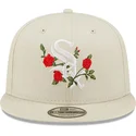 kepure-plokscia-smelio-snapback-9fifty-flower-chicago-white-sox-mlb-new-era