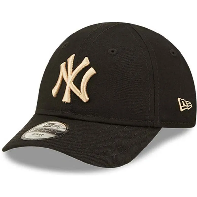 kepure-islenkta-juoda-reguliuojamas-vaikams-9forty-league-essential-new-york-yankees-mlb-new-era