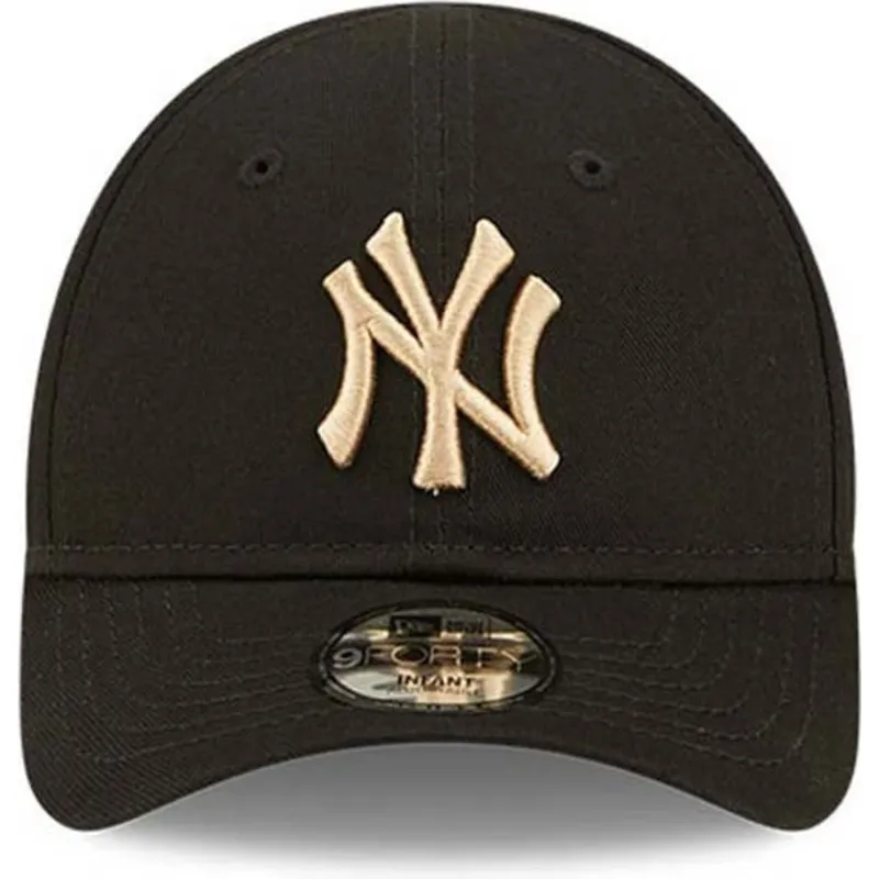kepure-islenkta-juoda-reguliuojamas-vaikams-9forty-league-essential-new-york-yankees-mlb-new-era