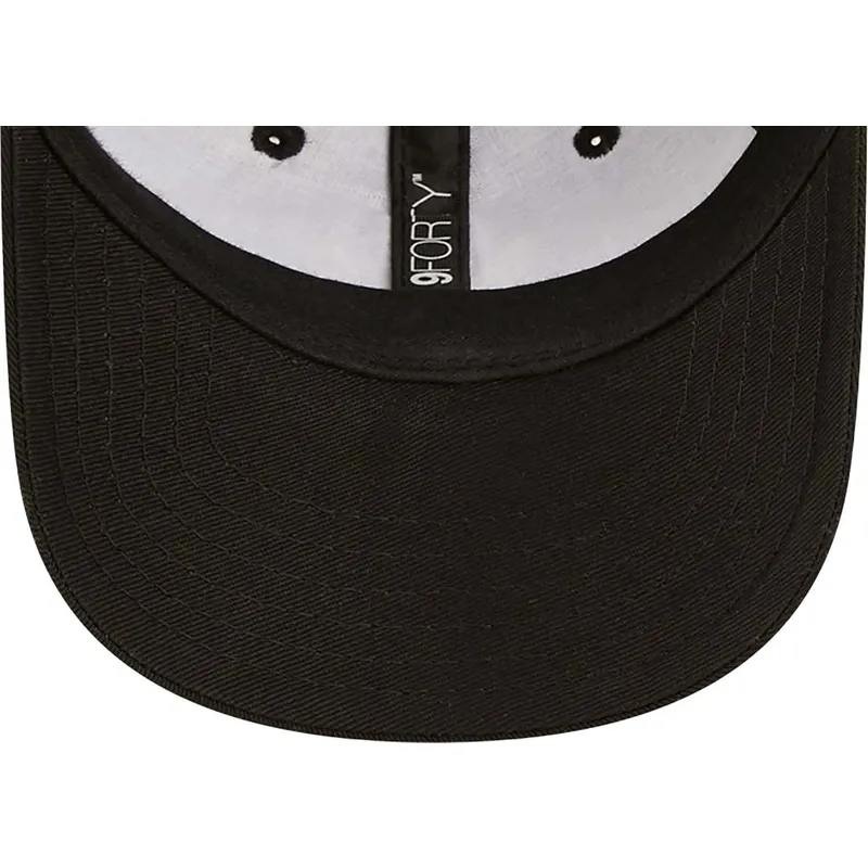kepure-islenkta-juoda-reguliuojamas-vaikams-9forty-league-essential-new-york-yankees-mlb-new-era